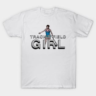 Track and Field Girl T-Shirt